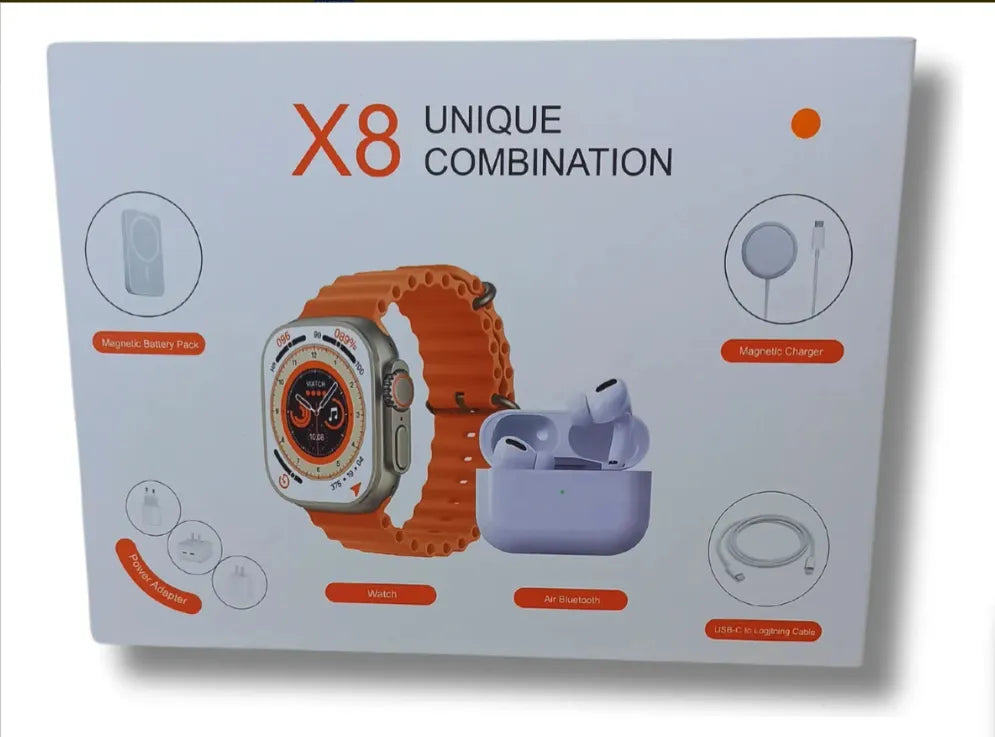 COMBO RELOJ X8