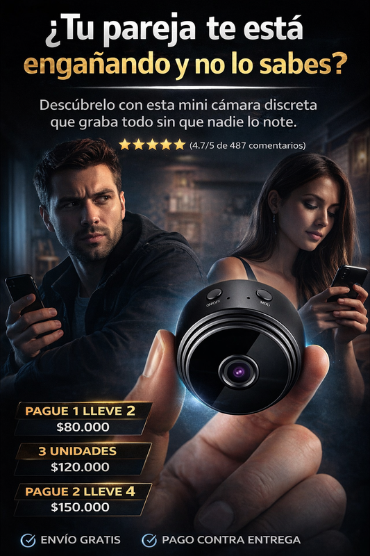 PROMO MINI CAMARA GHOST ESPIA