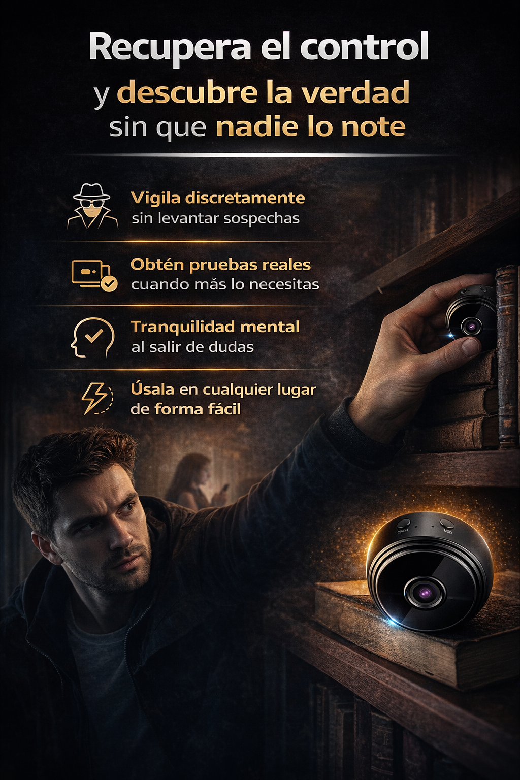 PROMO MINI CAMARA GHOST ESPIA