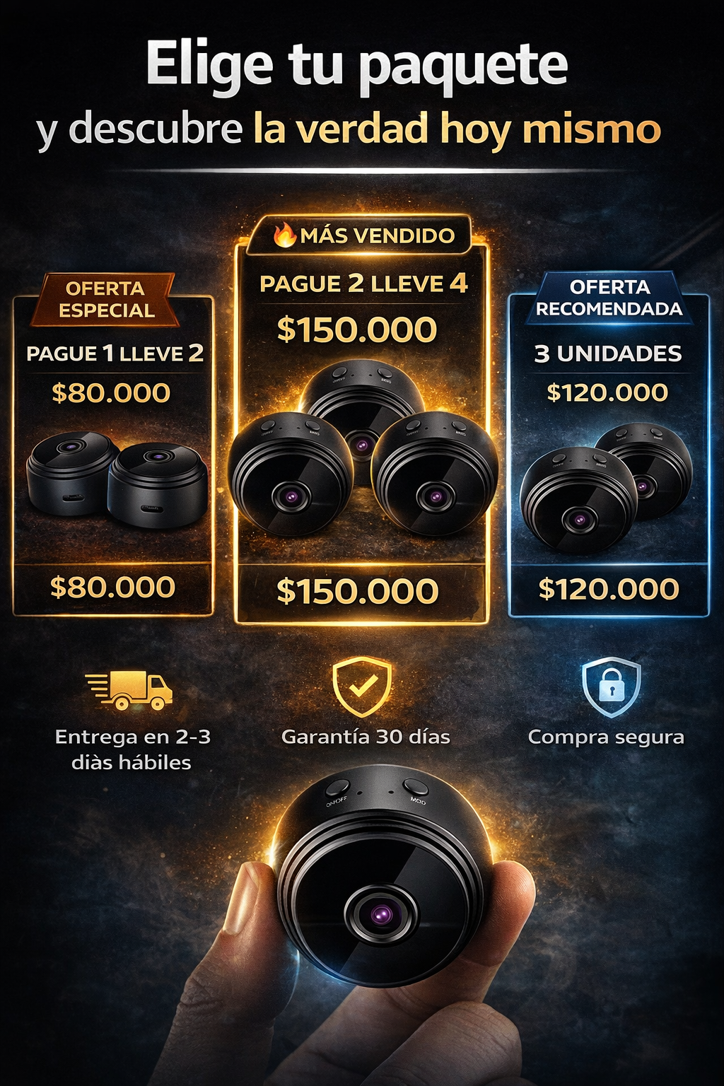 PROMO MINI CAMARA GHOST ESPIA